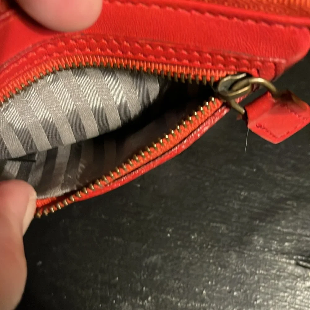 Red Card and Coin Wristlet